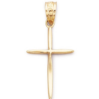 14k Gold mini Cross